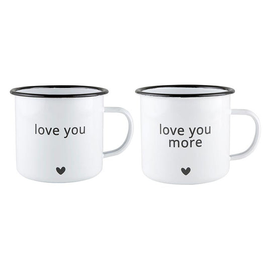 Enamel Mug Set - Love You More