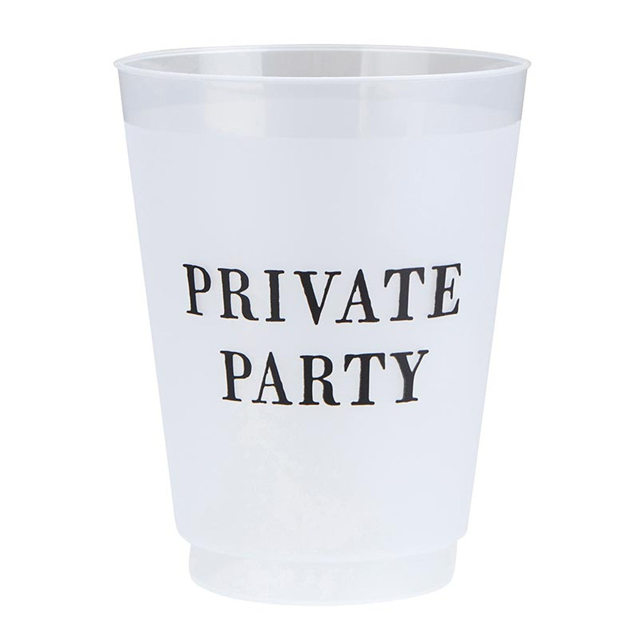 Face to Face Frost Cups - Private Party - Set of 8