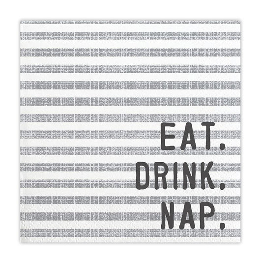 Face to Face Cocktail Napkins - Eat Drink Nap