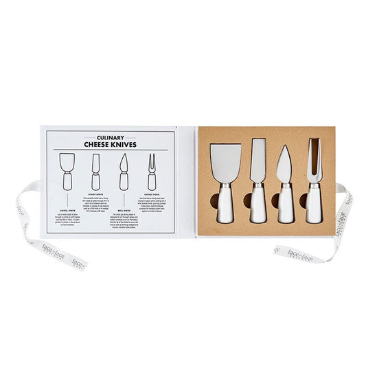 Face to Face Cheese Knives Book Box - Say Cheese