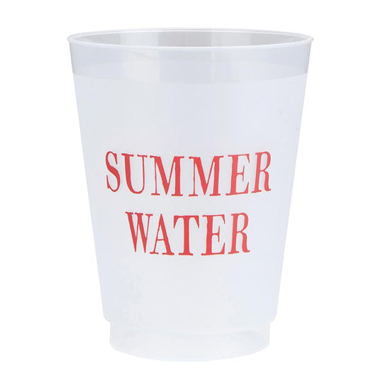 Face to Face Frost Cups - Summer Water - Set of 8