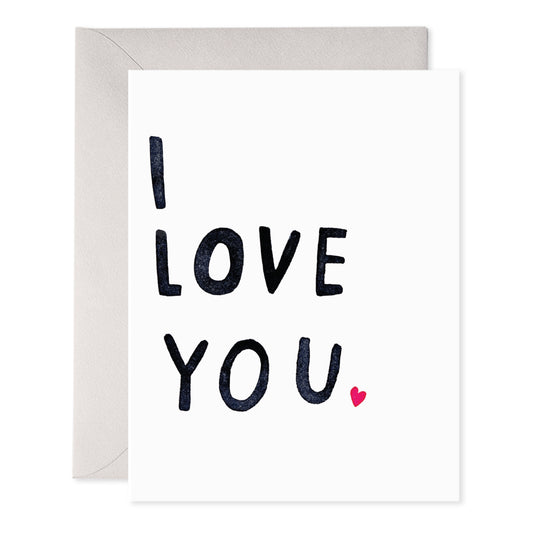 ILY Greeting Card