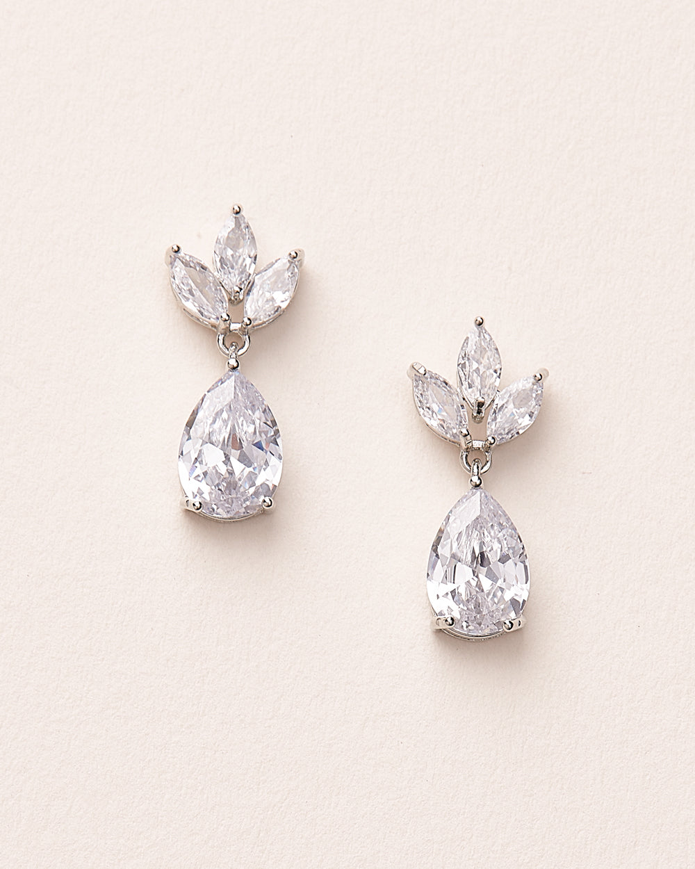 Fleurette CZ Earrings