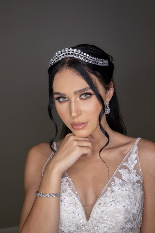 Joline Swarovski Bridal Or Special Event Tiara