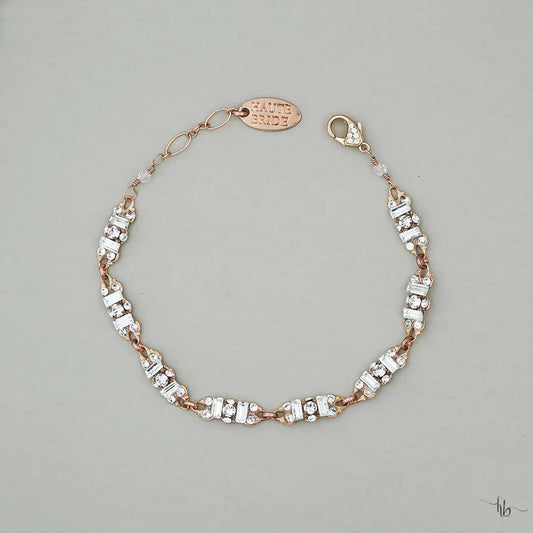 Kari Baguette Bridal Bracelet