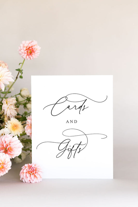Gatorboard Table Signs For Wedding | The Krista