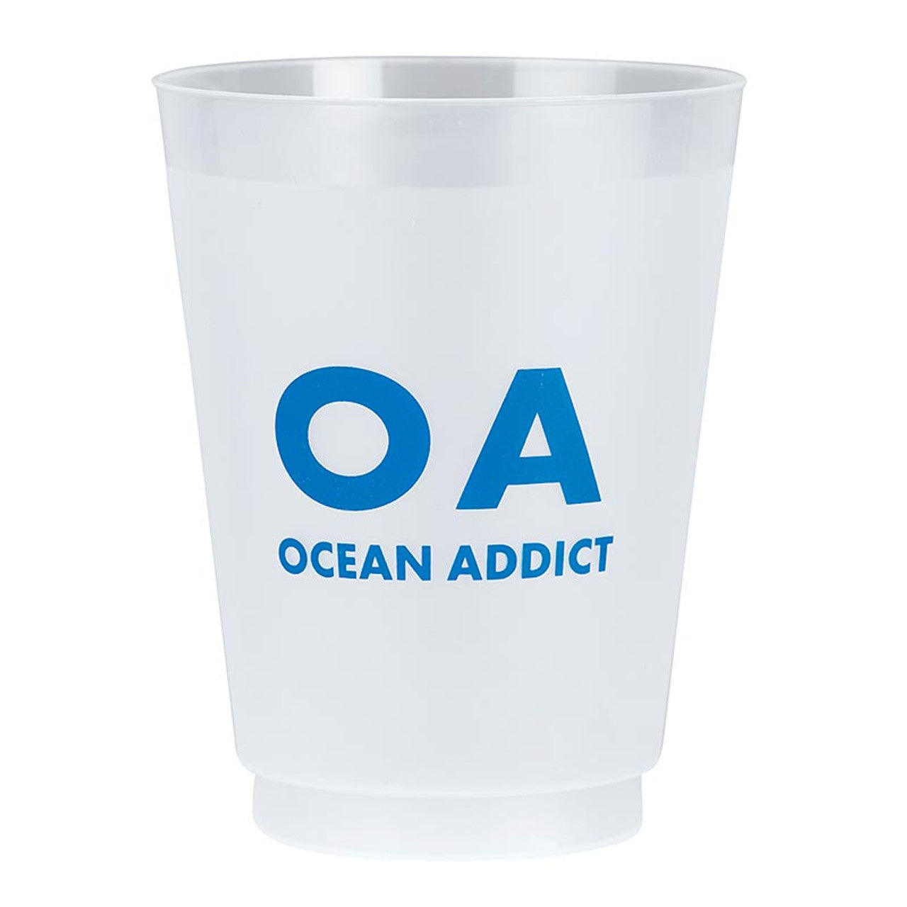 Face to Face Frost Cups - Ocean Addict - Set of 8