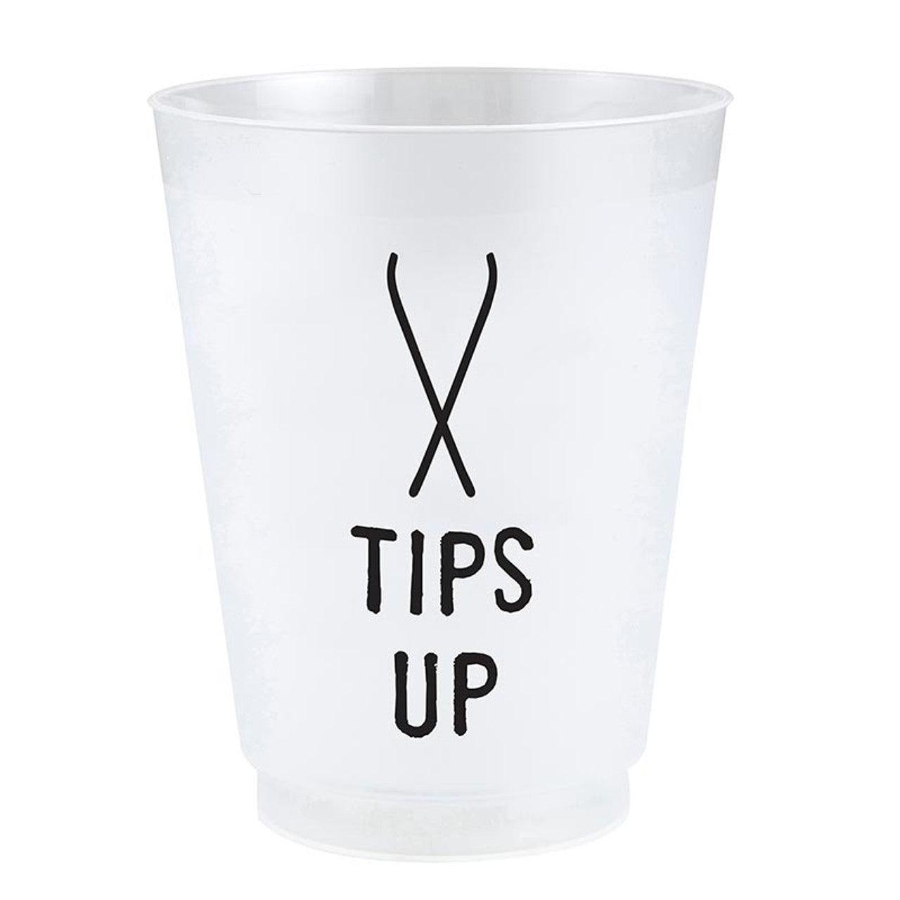 Face To Face Frost Cups - Tips Ups - Set of 8
