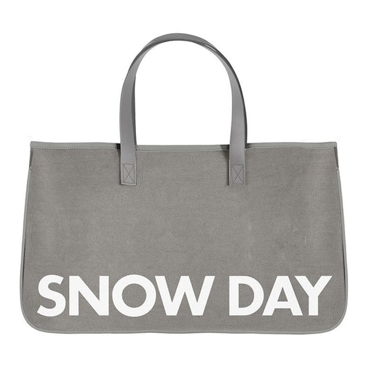 Face To Face Canvas Tote - Snow Day