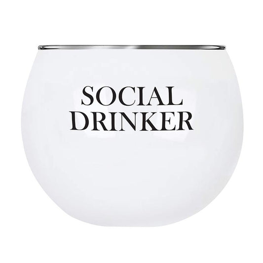 Face To Face Roly Poly Glass - Social Drinker