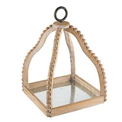 Natural Beaded Lantern