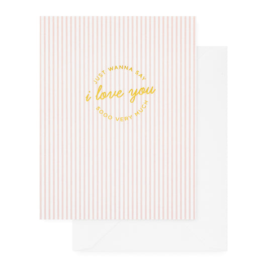 Just Wanna Say I Love You Wedding Gifting