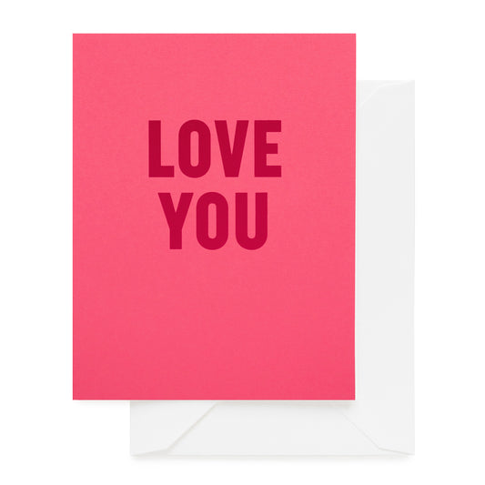 Hot Pink Love You Wedding Gifting