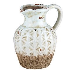 Distressed Pattern Pitcher
