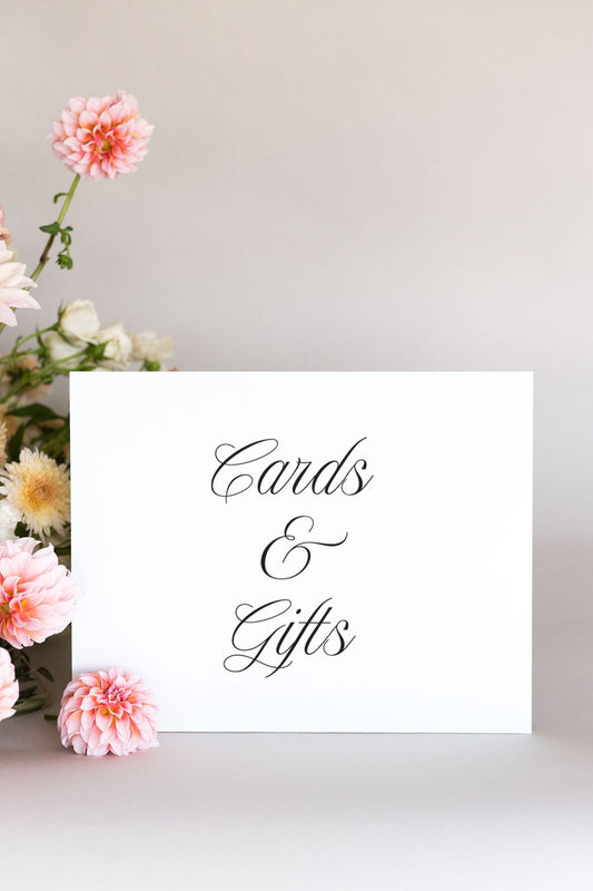 Gatorboard Wedding Table Signs | The Lindsay
