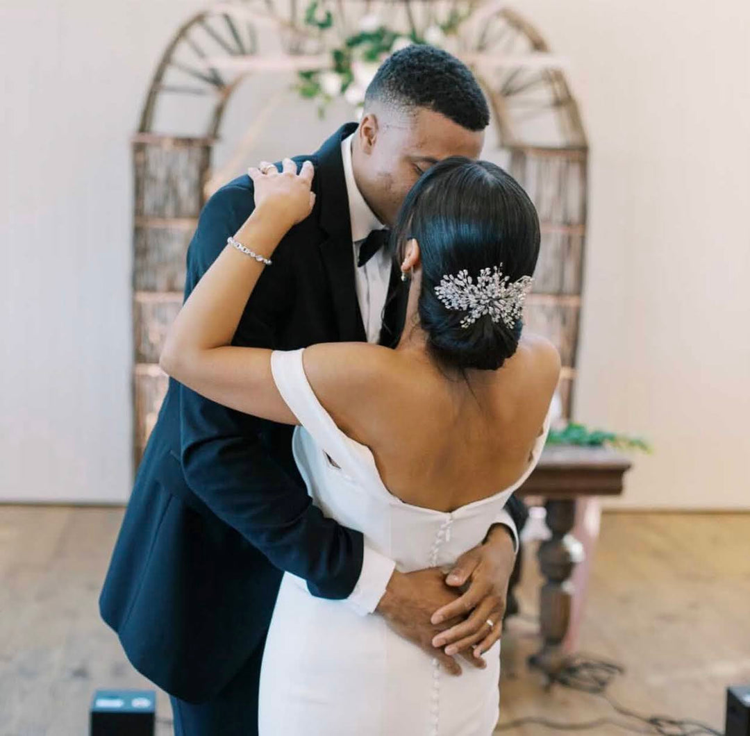 Lusso Swarovski Hair Comb, Stunning Wedding Headpiece