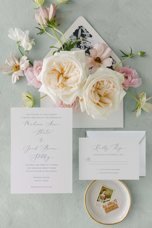 Luxury Invitations | The Madison