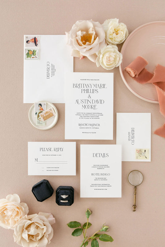 Luxury Wedding Cards | The Brittany