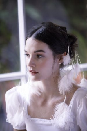 Pillow Fight Feather Hair Accessory No. 2424