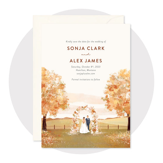 Fall Fields Save the Date
