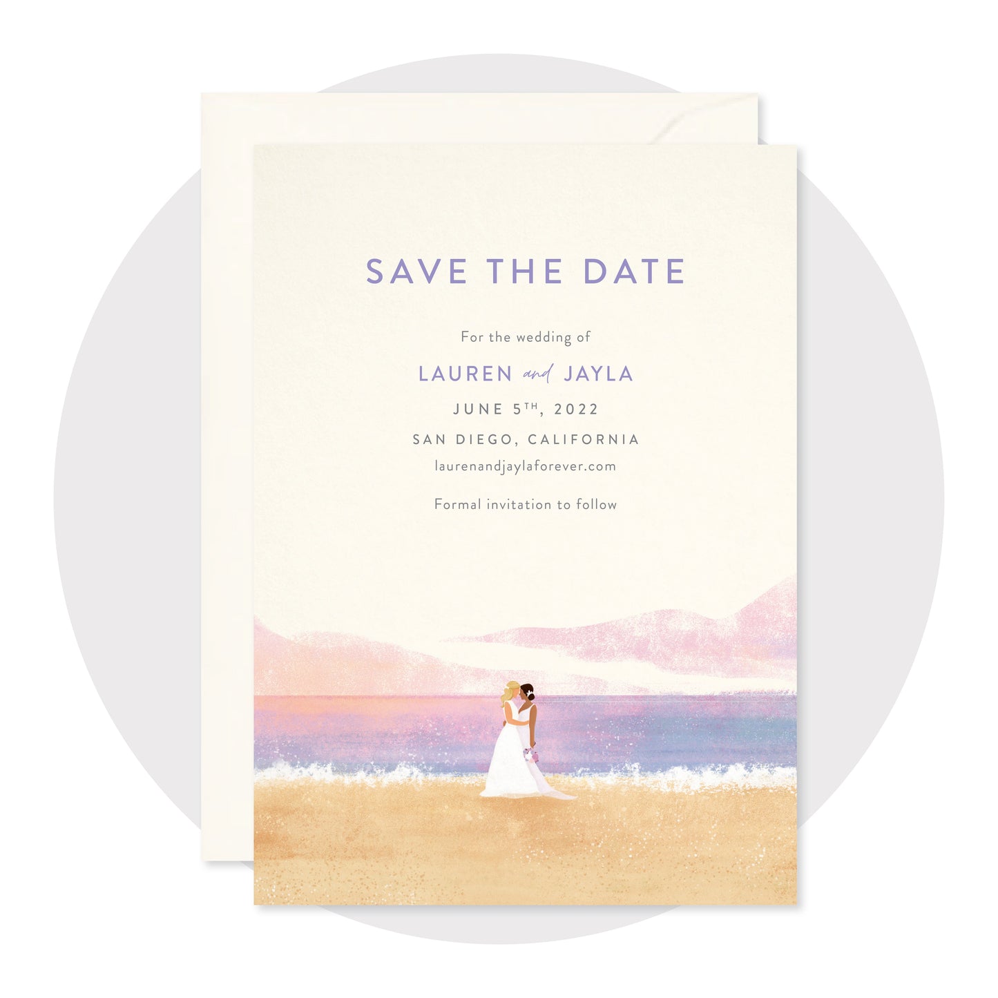 Sunset Beach Save the Date