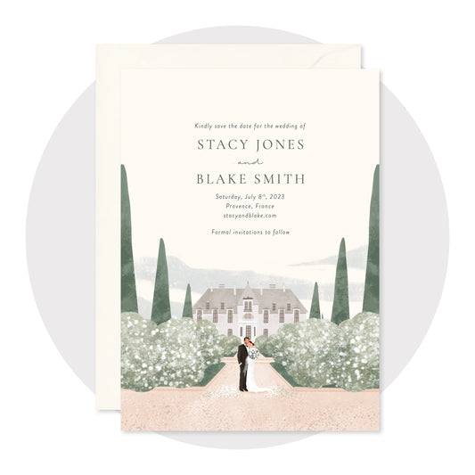 French Provincial Save the Date