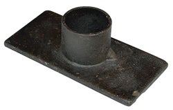 3" Black Metal Taper Holder