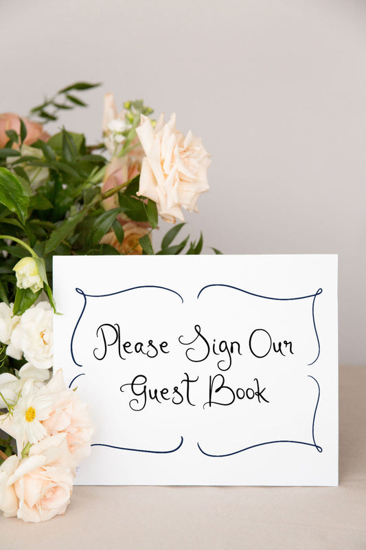 Acrylic Table Signs For Wedding | The Madeline