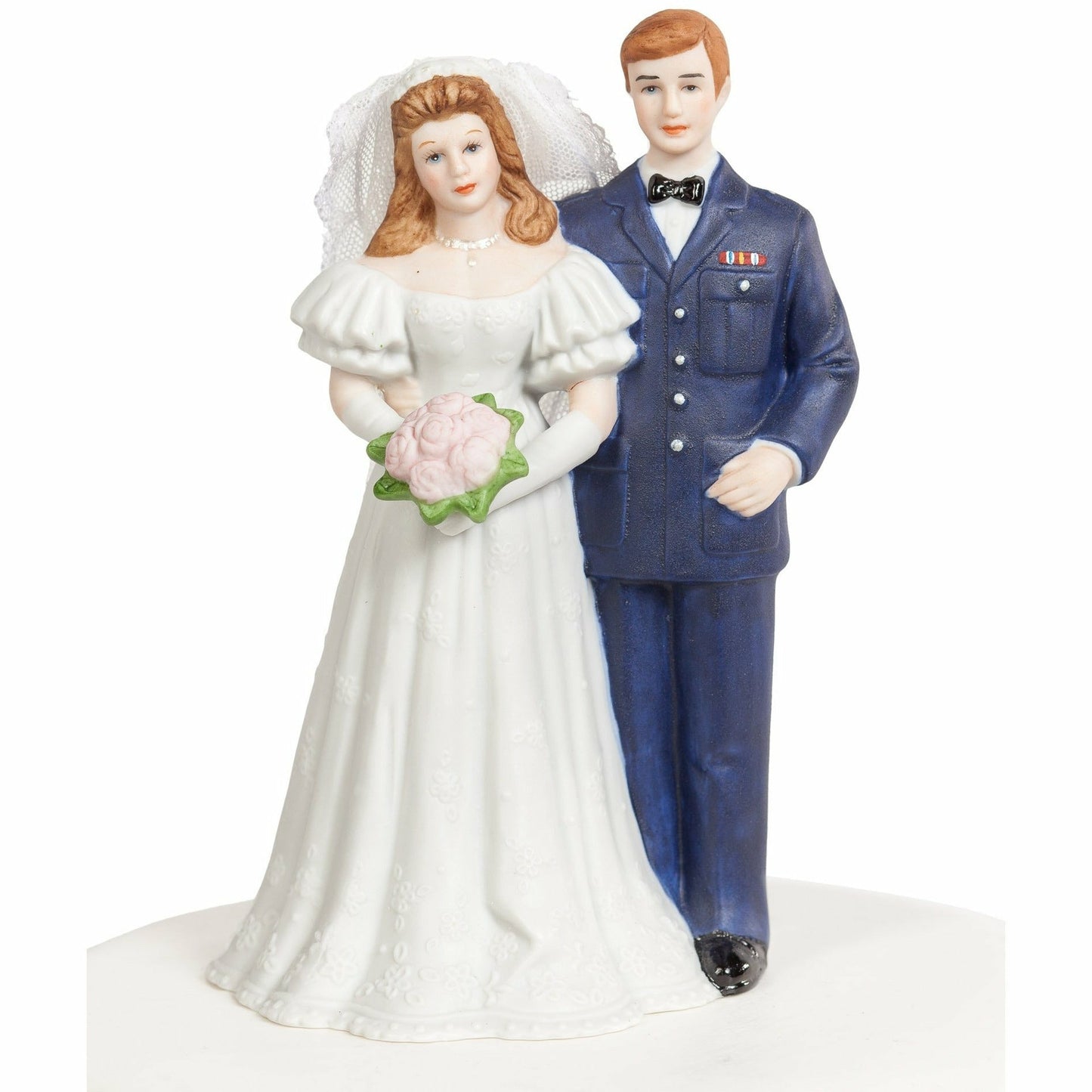 Military Air Force Wedding Cake Topper Figurine