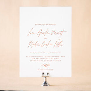 Minett Wedding Invitation Suite