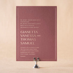 Modena Wedding Invitation Suite