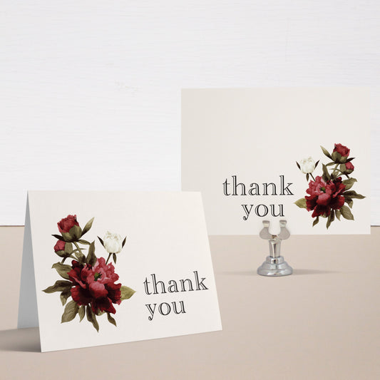Modern Boho Bridal Shower Thank You Cards