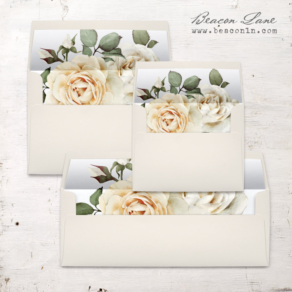 Modern Calligraphy Envelope Liners