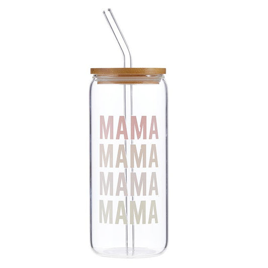 Glass Cold Brew Tumbler - Mama