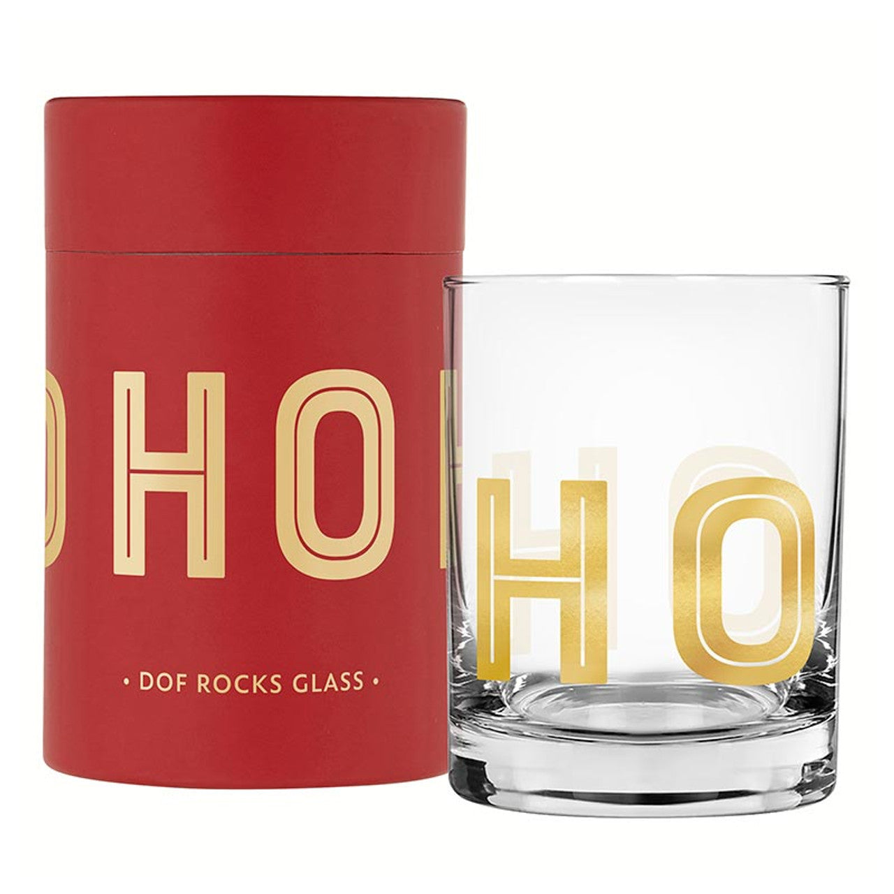 DOF Rocks Glass - HO.HO.HO