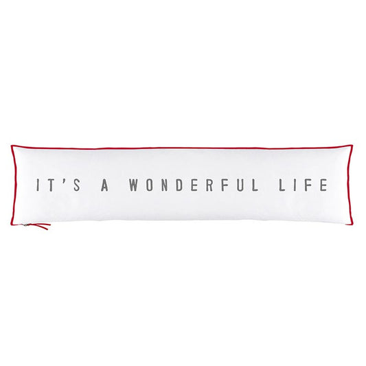 Face to Face Long Lumbar Pillow - It's a Wonderful Life