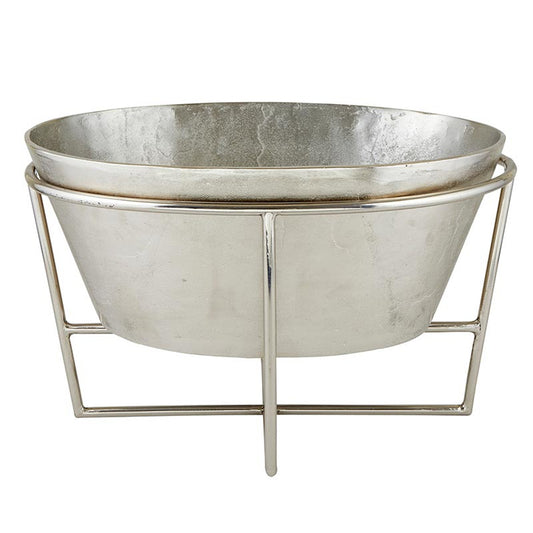 Large Champagne Bucket - Silver
