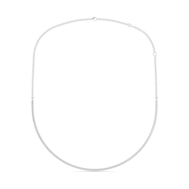 Whisper Lab Grown Diamond Tennis Necklace