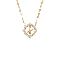 Signature Letter X Necklace
