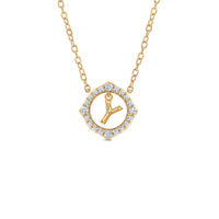 Signature Letter Y Necklace