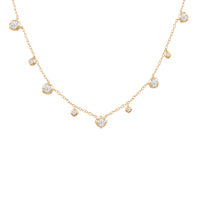 Signature Diamond Charm Necklace