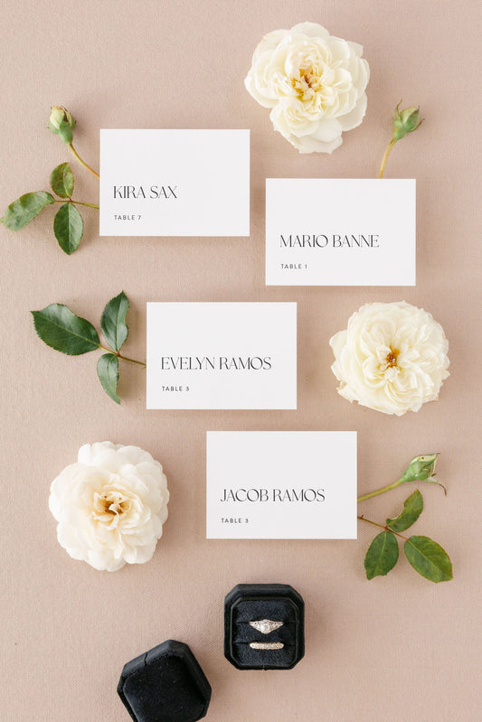 Wedding Place Cards | The Kayla