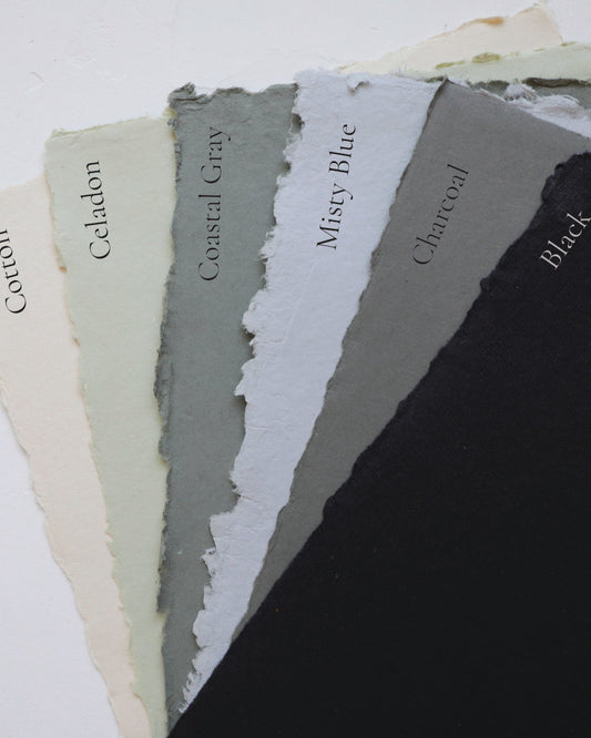Colors / Handmade Paper / 8.5 X 11