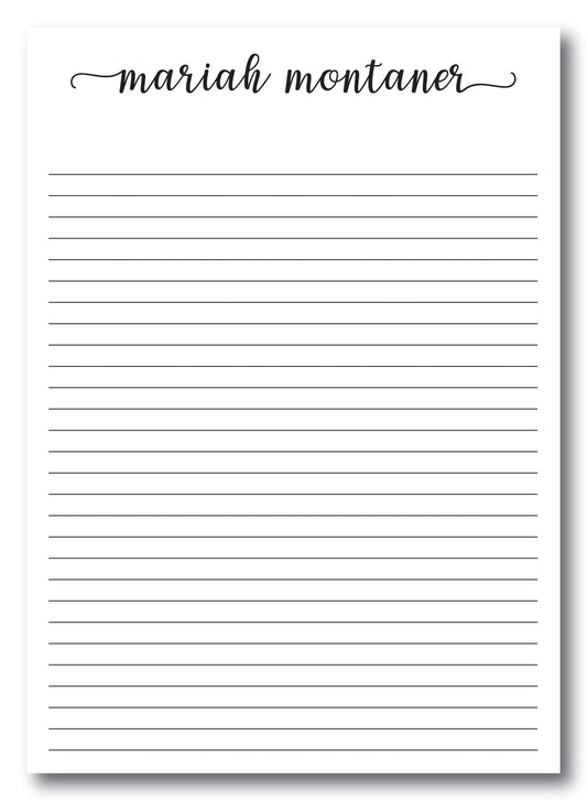 The Mariah Notepad