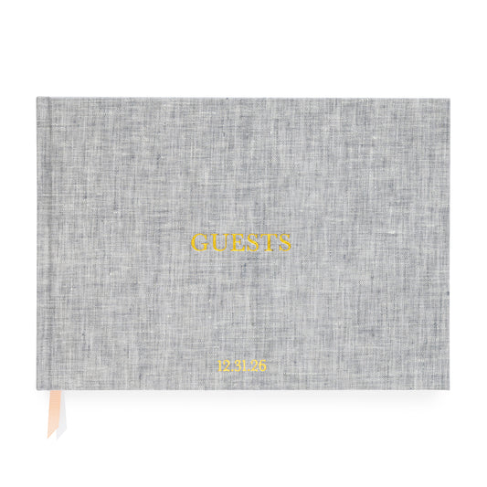 Heather Grey Guest Book Wedding Gifting