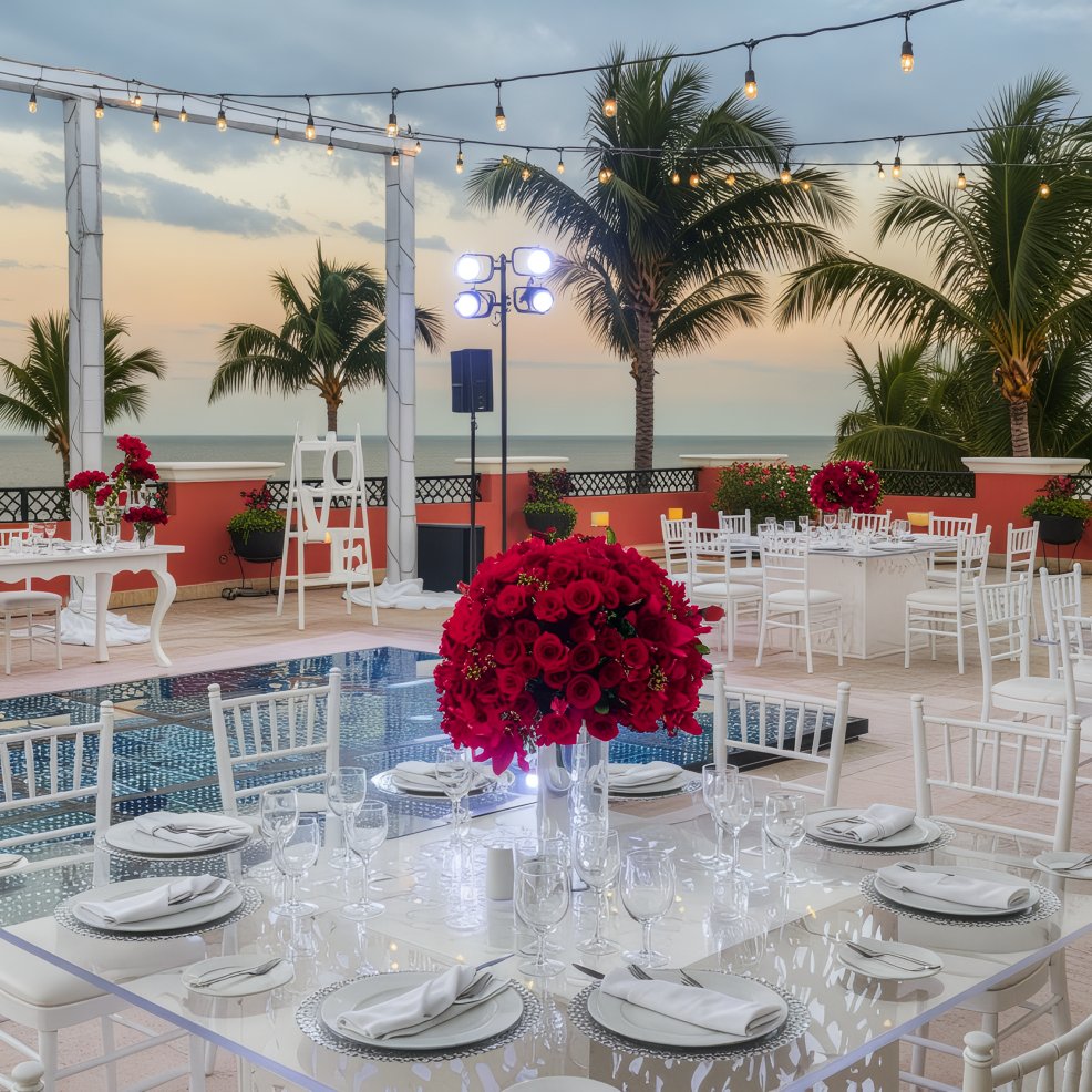 Ocean Coral and Turquesa Destination Wedding Package