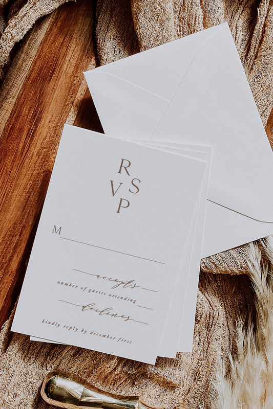 RSVP Card