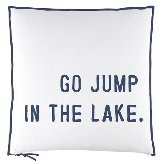 Face to Face Euro Pillow - Jump in the Lake