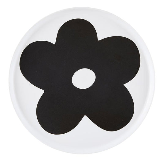 Large Melamine Plate - Flower