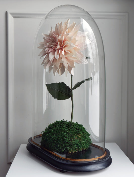 Cafe Au Lait Dahlia Paper Flowers